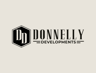 Donnelly Developments logo design by Dakon