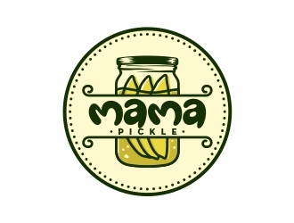 Mama Pickle logo design by Eko_Kurniawan