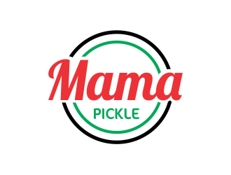 Mama Pickle logo design by Girly