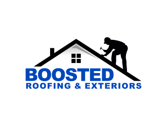 Boosted Roofing & Exteriors logo design by RIANW