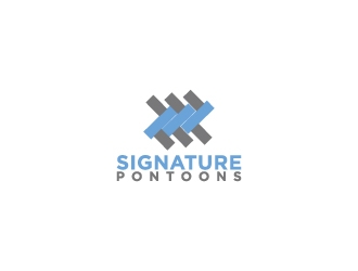 Signature Pontoons logo design by dhika