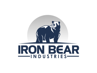 Iron Bear Industries logo design by giphone
