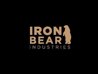 Iron Bear Industries logo design by fajarriza12