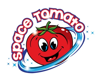 Space Tomato logo design by shere