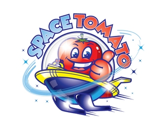 Space Tomato logo design by shere
