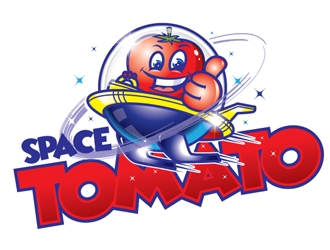 Space Tomato logo design by shere