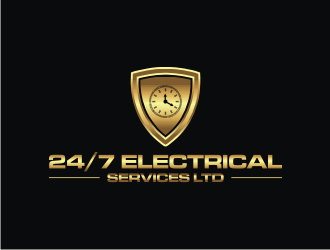 24/7 Electrical Services LTD logo design by R-art