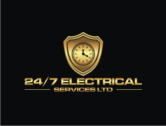 24/7 Electrical Services LTD logo design by R-art