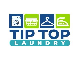 TIP TOP LAUNDRY logo design by jaize