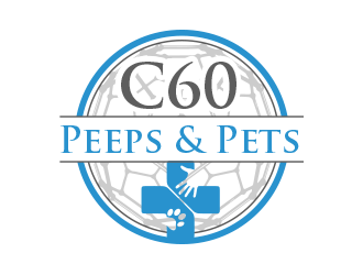 C60 Peeps and Pets logo design by BeDesign