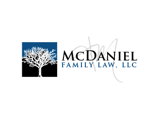 McDaniel Family Law, LLC  logo design by BeDesign