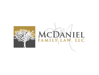 McDaniel Family Law, LLC  logo design by BeDesign