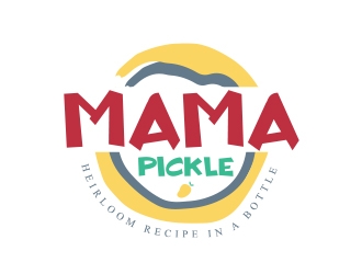 Mama Pickle logo design by Eliben