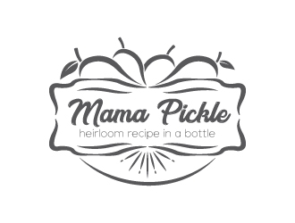 Mama Pickle logo design by dshineart