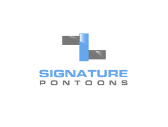 Signature Pontoons logo design by PRN123