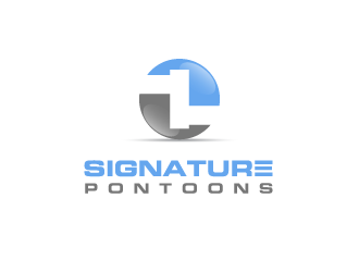 Signature Pontoons logo design by PRN123