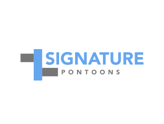 Signature Pontoons logo design by ingepro