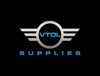 VTOL Supplies logo design by RIANW