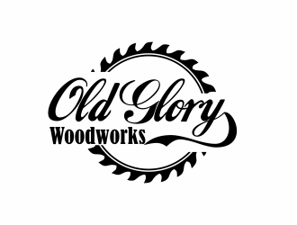 Old Glory Woodworks logo design by haidar