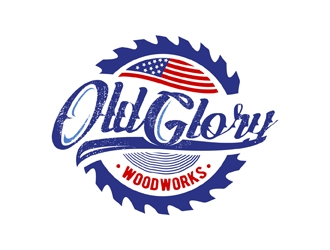 Old Glory Woodworks logo design by neonlamp