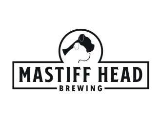 Mastiff Head Brewing logo design by aladi