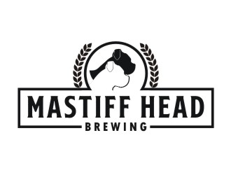 Mastiff Head Brewing logo design by aladi