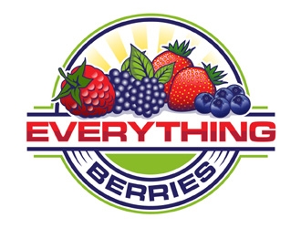 Everything Berries logo design by MAXR