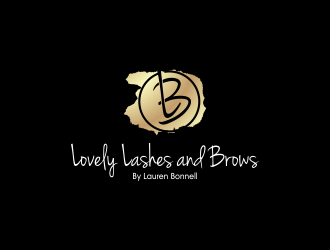 Lovely Lashes and Brows by Lauren Bonnell logo design by oke2angconcept