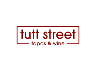 tutt street tapas & wine logo design by salis17