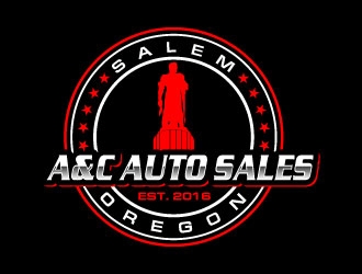 A&C Auto Sales logo design by uttam