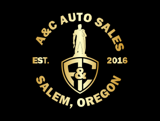 A&C Auto Sales logo design by beejo