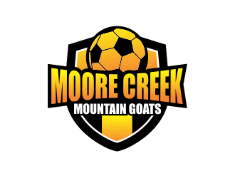 Moore Creek Mountain Goats logo design by Girly