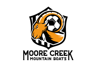 Moore Creek Mountain Goats logo design by schiena