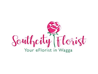 Southcity Florist logo design by duahari