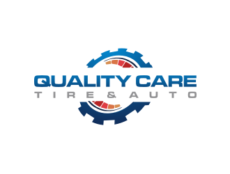Quality Care Tire & Auto logo design by R-art