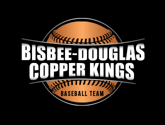 Bisbee-Douglas Copper Kings logo design by BeDesign