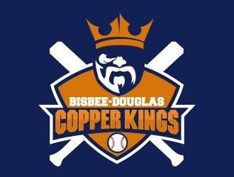 Bisbee-Douglas Copper Kings logo design by jaize
