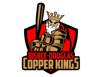 Bisbee-Douglas Copper Kings logo design by torresace