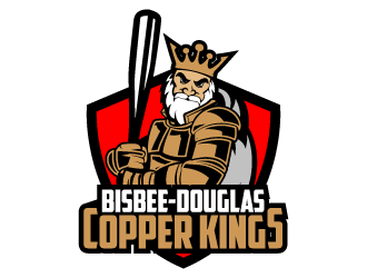 Bisbee-Douglas Copper Kings logo design by torresace