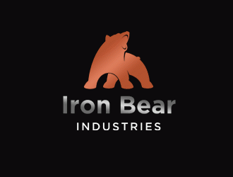 Iron Bear Industries logo design by DonyDesign