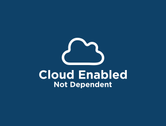 Cloud Enabled Not Dependent  logo design by kaylee