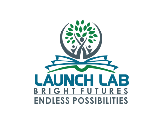 Launch Lab  logo design by giphone