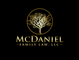 McDaniel Family Law, LLC  logo design by BeDesign