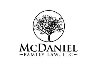 McDaniel Family Law, LLC  logo design by BeDesign
