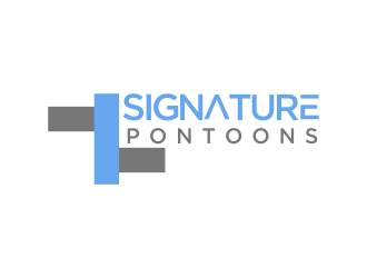 Signature Pontoons logo design by afra_art