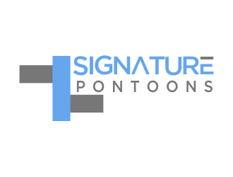 Signature Pontoons logo design by afra_art