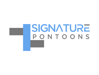 Signature Pontoons logo design by afra_art