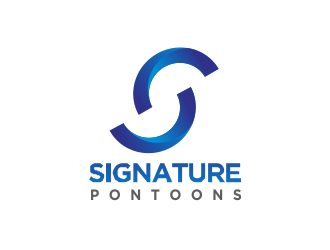 Signature Pontoons logo design by Greenlight