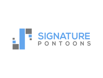 Signature Pontoons logo design by kopipanas