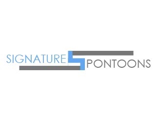 Signature Pontoons logo design by ruthracam